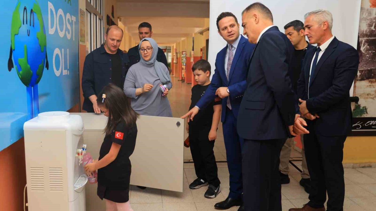Muğla’daki 400 okula su arıtma cihazı
