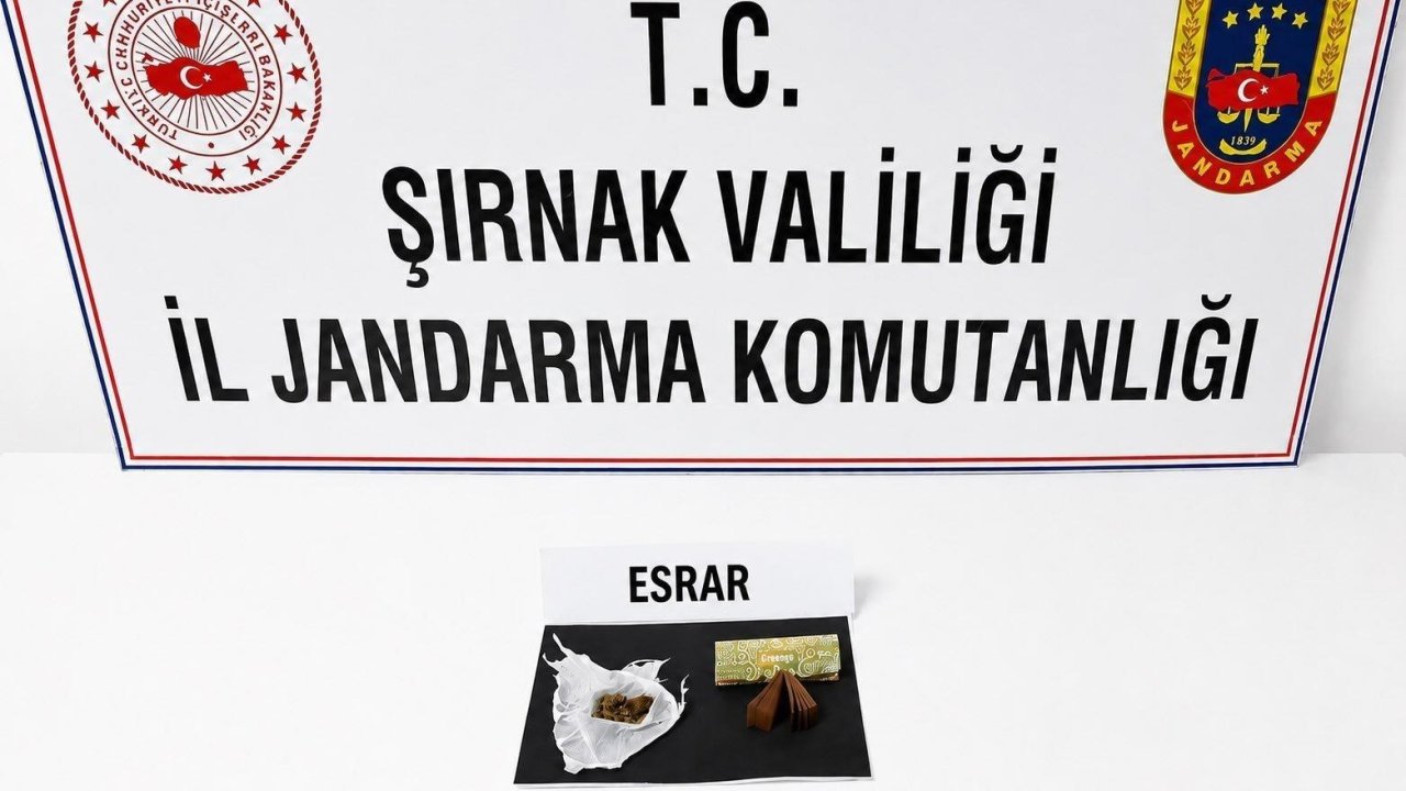Şırnak’ta jandarma son 1 haftada 104 şüpheli hakkında işlem yaptı