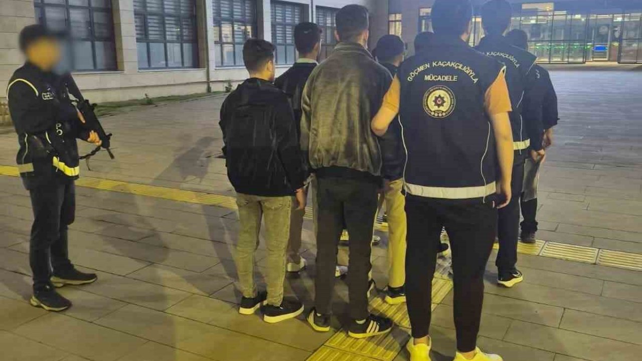 Afyonkarahisar’da göçmen kaçakçılığı operasyonunda 8 düzensi