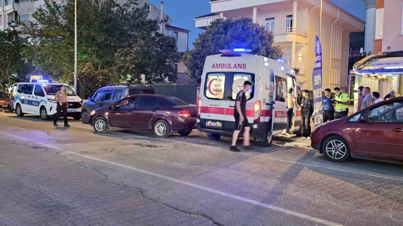 Kastamonu’da motosiklet ile otomobil çarpıştı: 1 yaralı