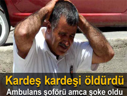 Ambulans şoförünün en zor anı