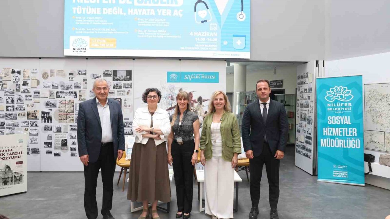 Nilüfer’de "Tütüne değil, hayata yer aç" söyleşisi