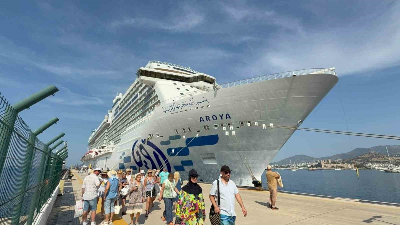 Bodrum’a 2 bin 59 yolcu getirdi