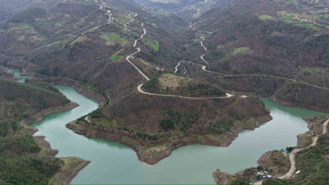 Kocaeli’nin içme suyu kaynağı Yuvacık Barajı’nda yüz güldüre