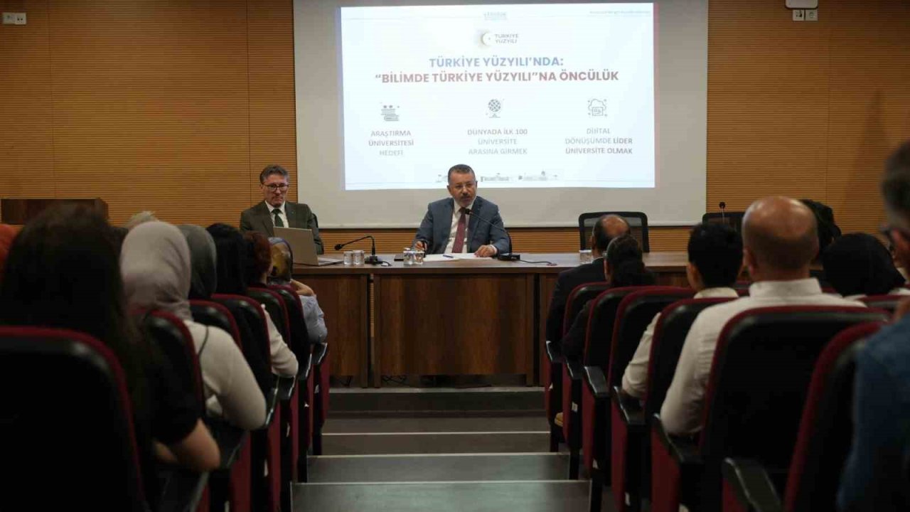 Rektör Kırışık’tan üniversitenin gelecek vizyonuna ilişkin değerlendirmeler