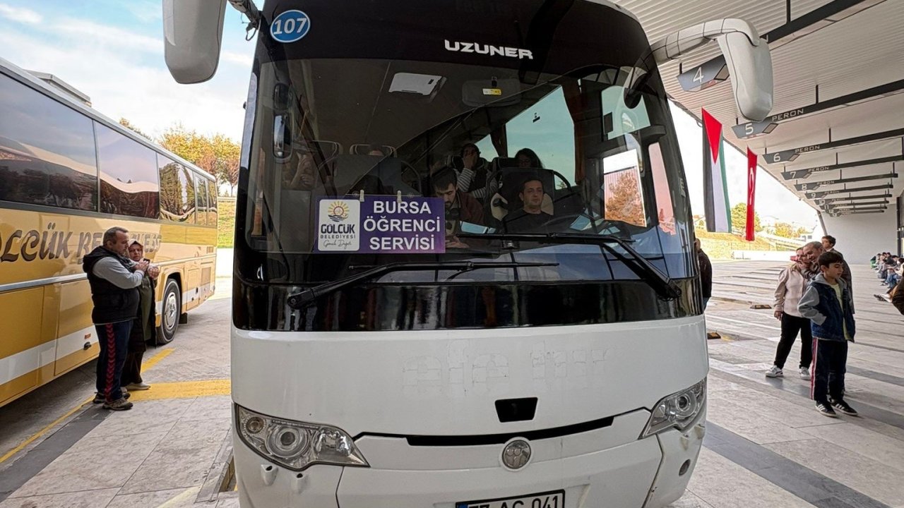 Gölcük Belediyesinin ücretsiz seferlerinden 5 bini aşkın üni