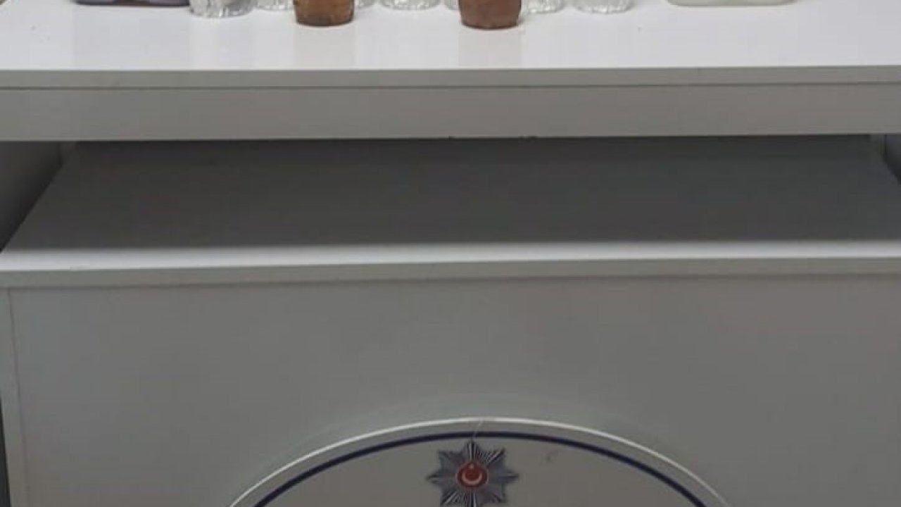 Akşehir Polisi sahte içki imalatına geçit vermedi