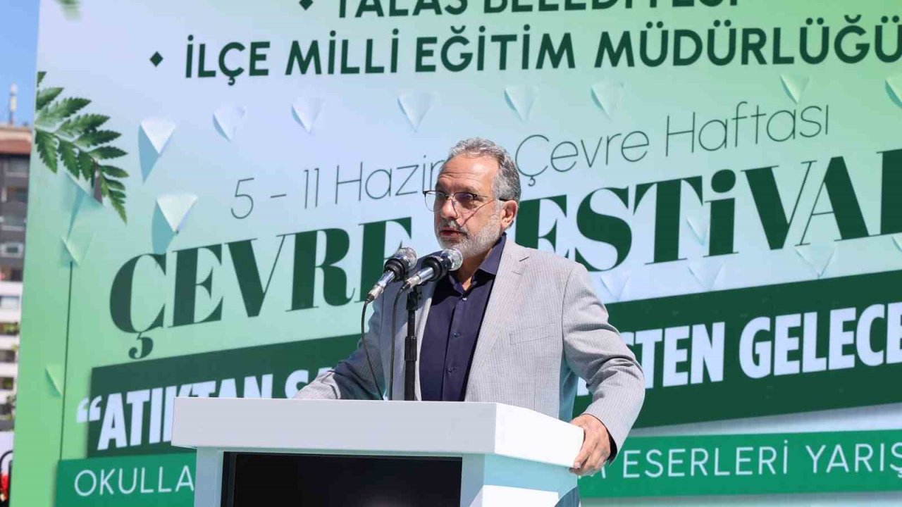 Talas’ta çevre bilinci şenlikle bütünleşti