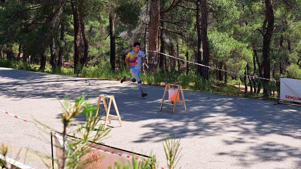 Aliağalı oryantiring sporcusu Eymen Vatansever milli takımda