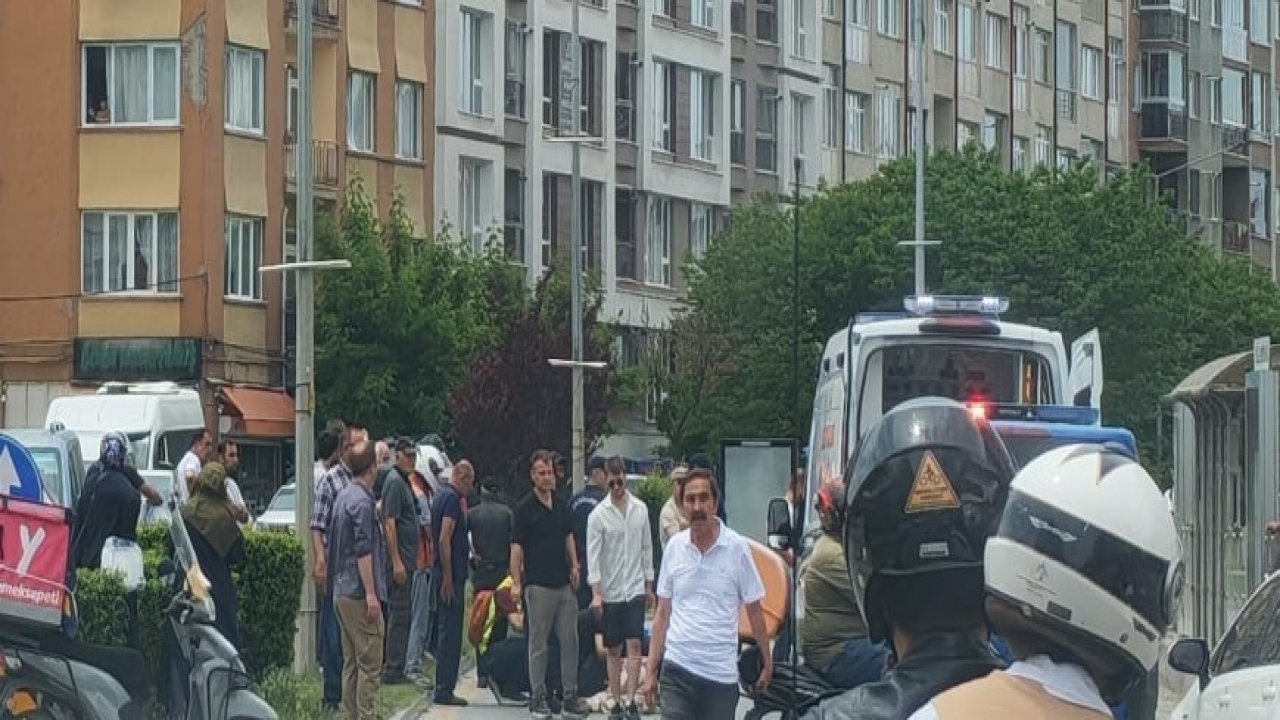 Motosikletin çarptığı 2 yaya yaralandı