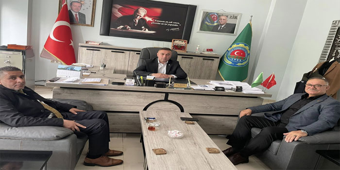 Kars İl Genel Meclis Başkanı Fuat Arslan Ziraat Odası'nı Ziy