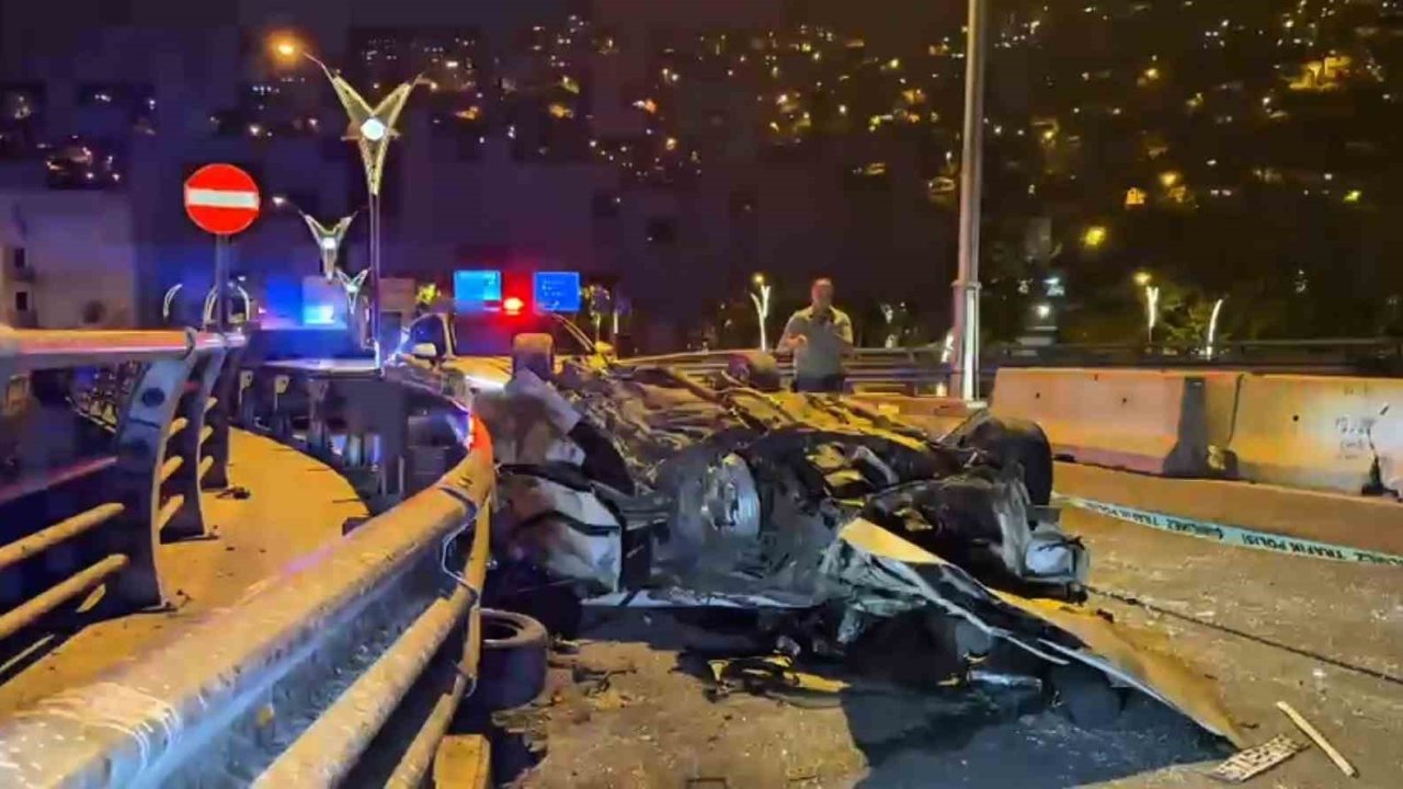 Takla atan araç hurda yığınına döndü: 19 yaşındaki sürücü ağır yaralandı
