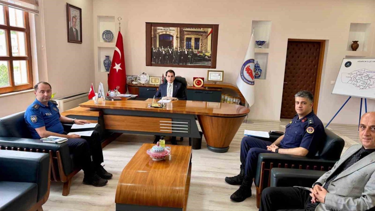 Hisarcık’ta LGS öncesi koordinasyon toplantısı