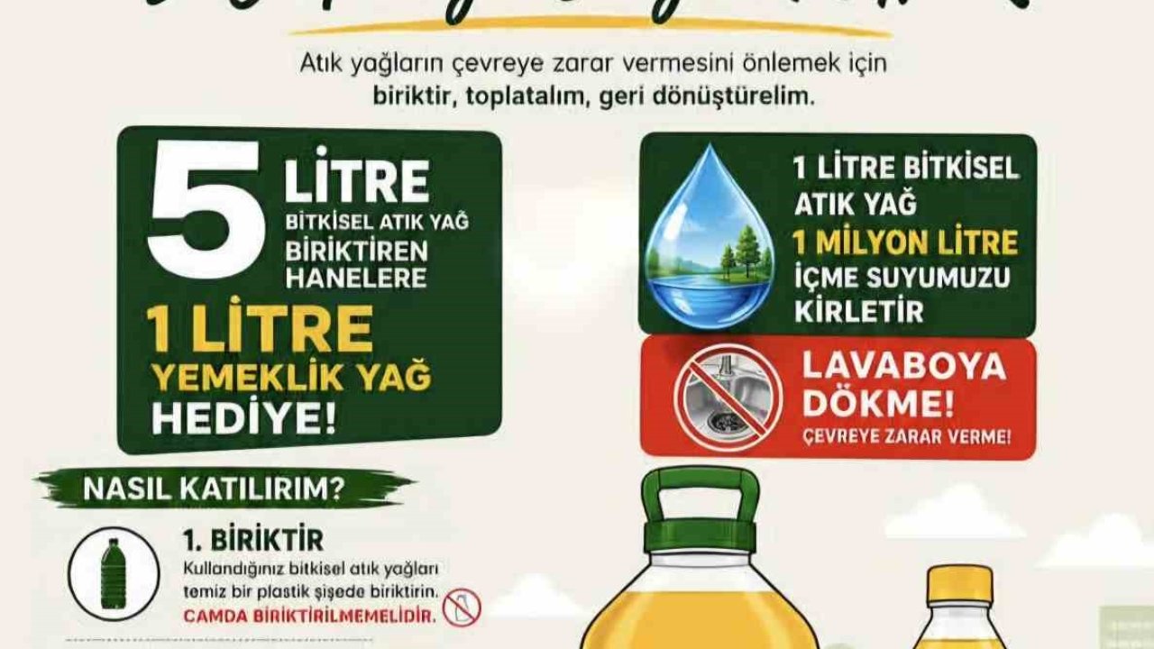Düzce Belediyesi’nden atık yap kampanyası