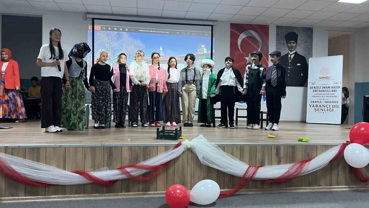 Denizli’nin 4 ilçesinde yabancı dil festivali heyecanı yaşanacak