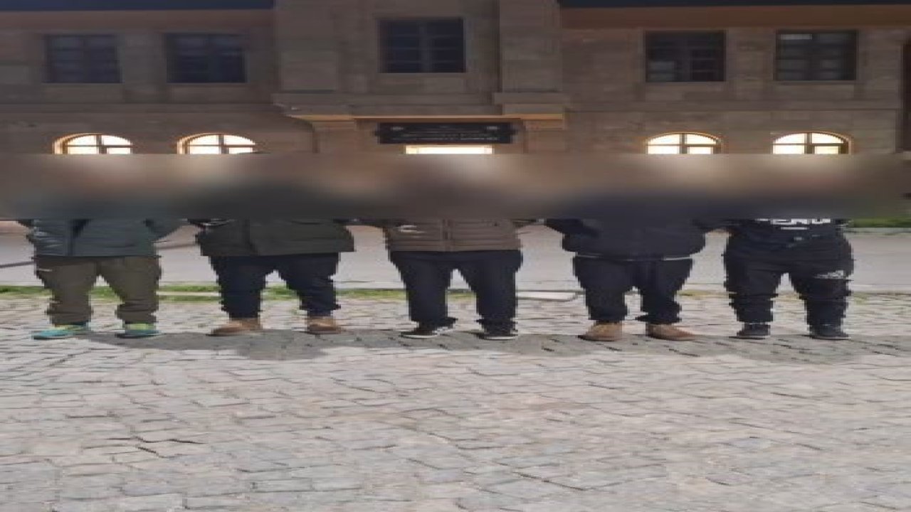 Sivas’ta 8 düzensiz göçmen yakalandı, 3 kişi tutuklandı