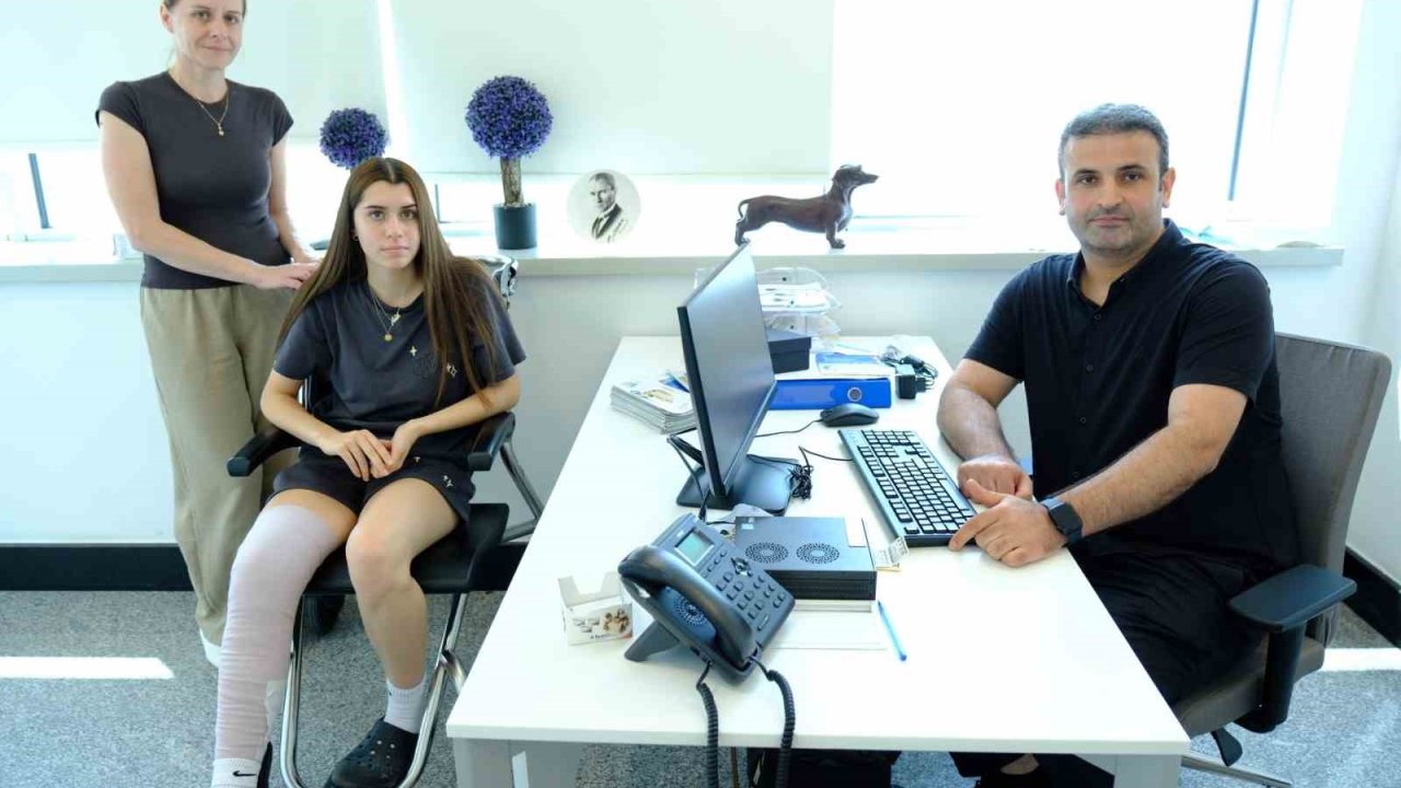 İngiltere’den gelen genç sporcuya Mersin’de başarılı operasy
