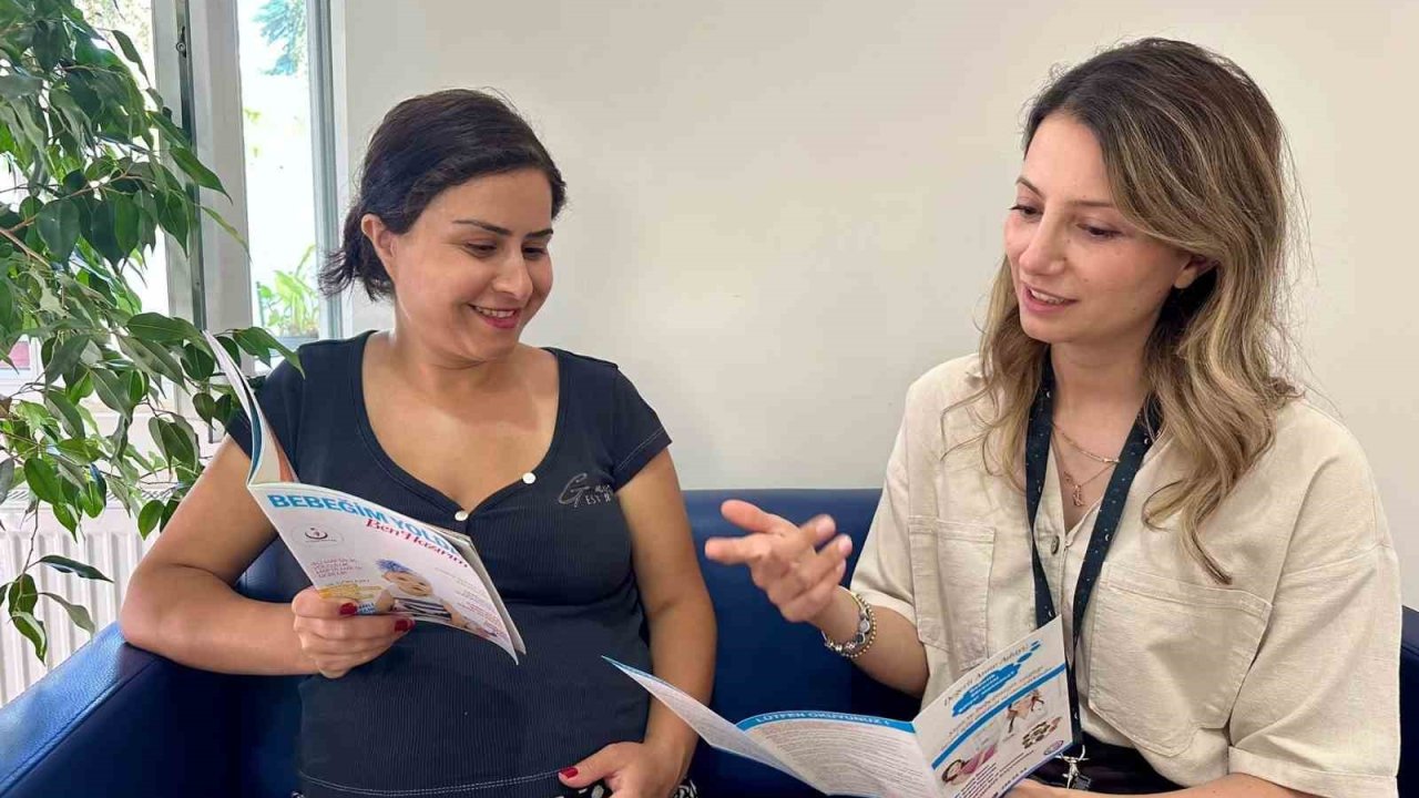 Tekirdağ’da "Her Gebeye Bir Ebe’ uygulamasıyla anne adayları