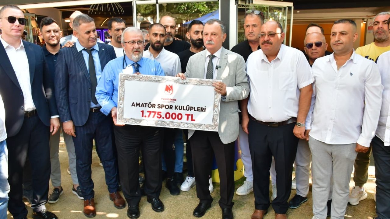 Yunusemre’den amatör spora 1 milyon 775 bin TL’lik destek