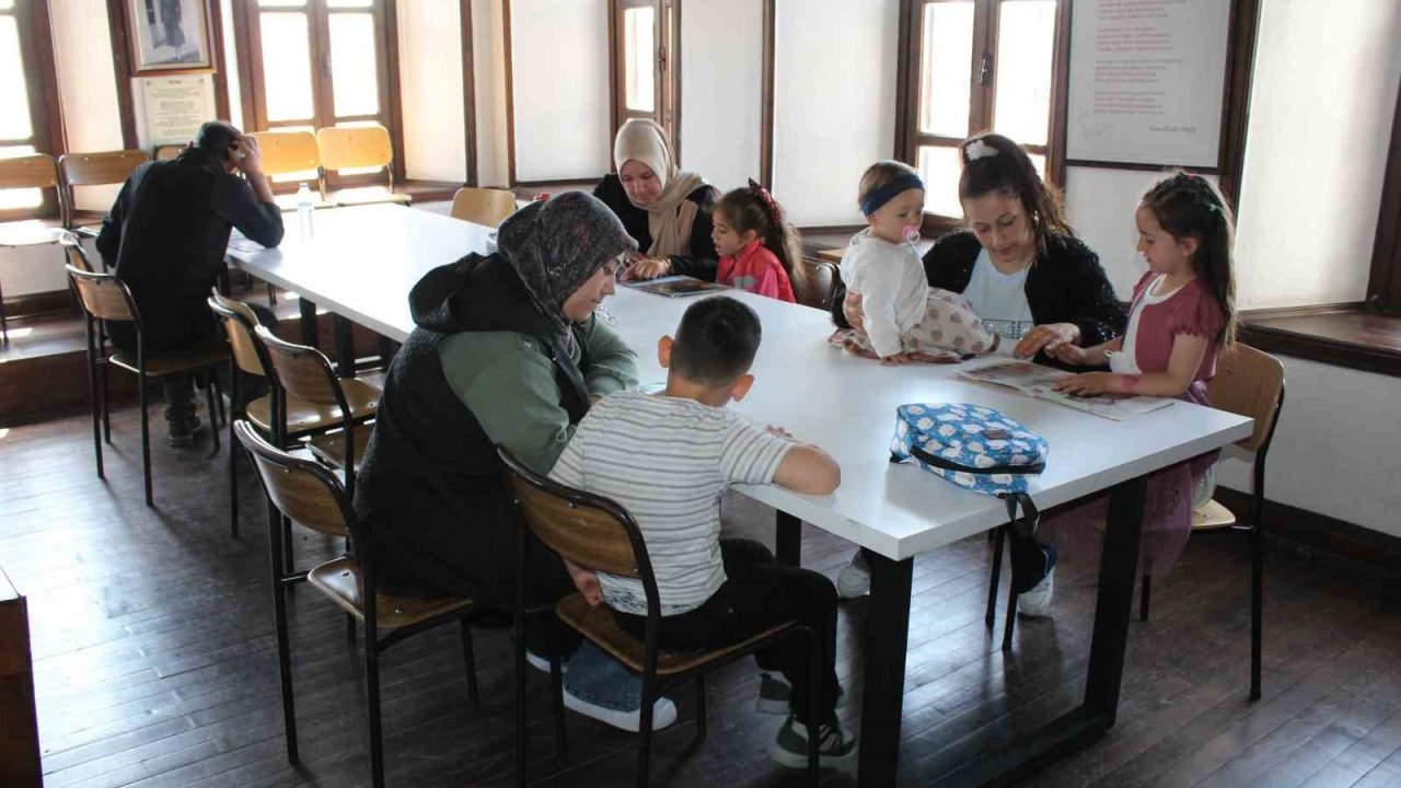 Bor İlçe Halk Kütüphanesi’nden aile ve çocuklara özel etkinl