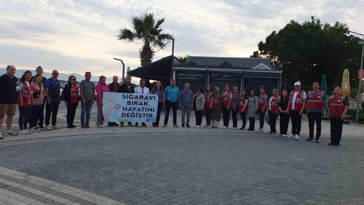 Balıkesir’de ’Sabah Yürüyüşü’ ilgi gördü
