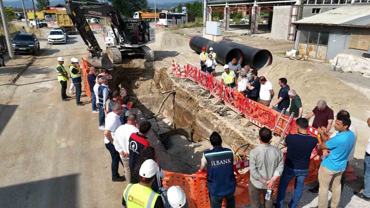 Düzce’deki devasa proje teknik heyete anlatıldı
