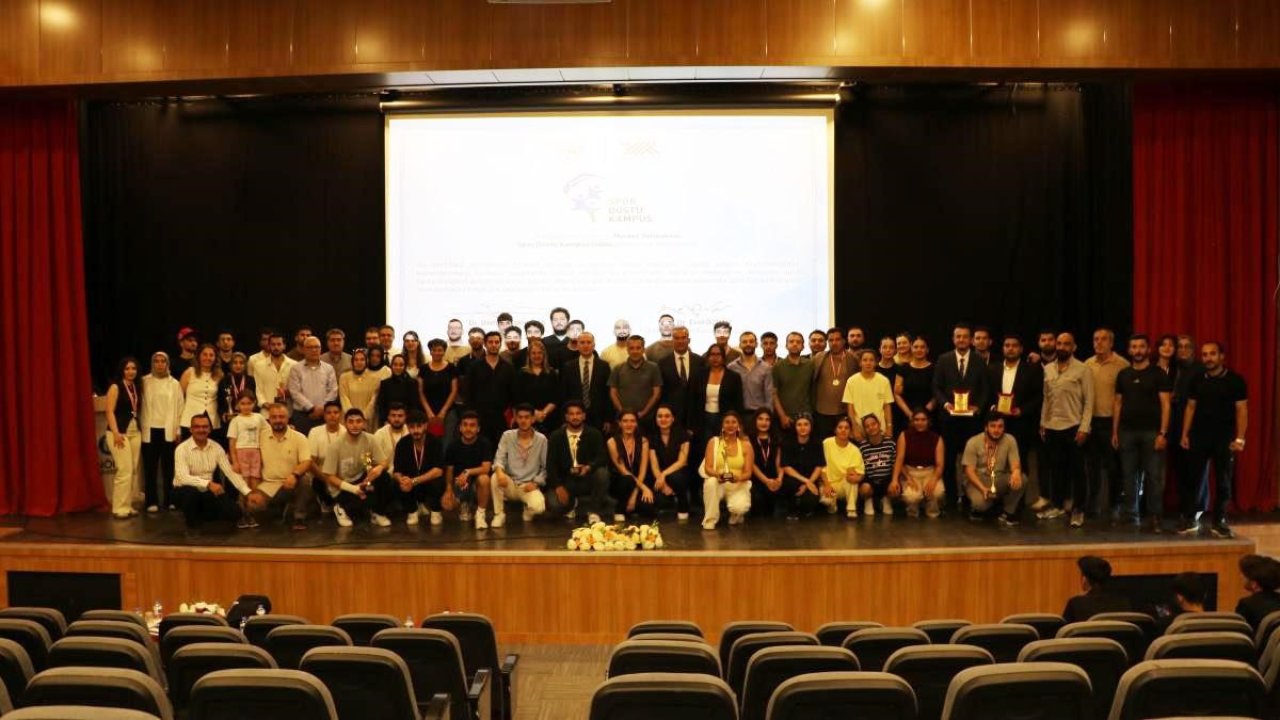 İnönü Üniversitesi’nde spor ödülleri sahiplerini buldu