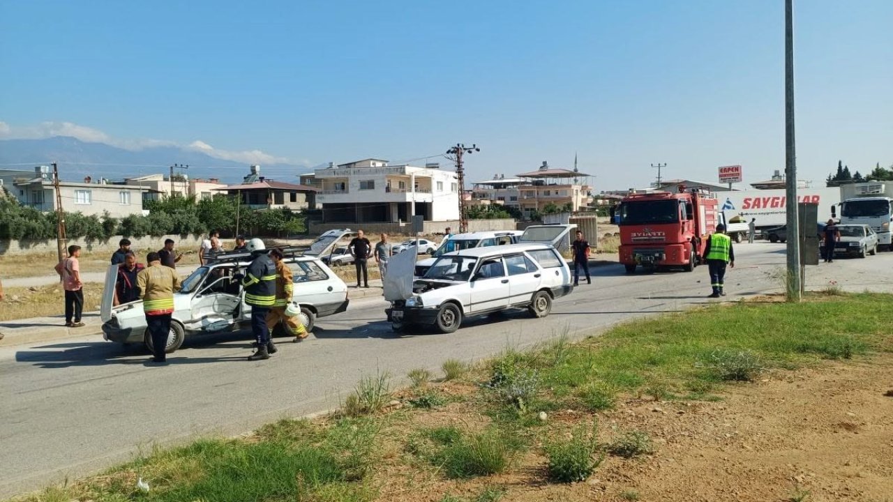 Hassa’da trafik kazası: 1 yaralı