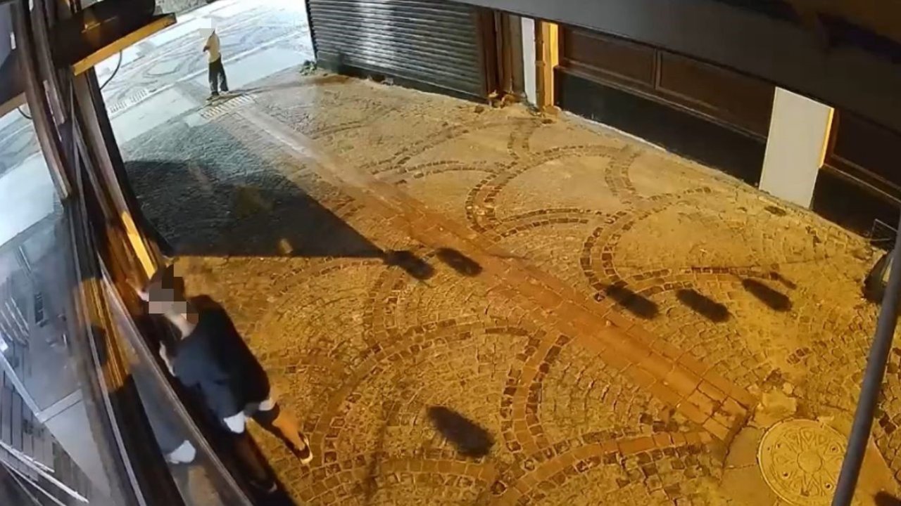 Edirne’de çocuk hırsızlar kameraya yansıdı