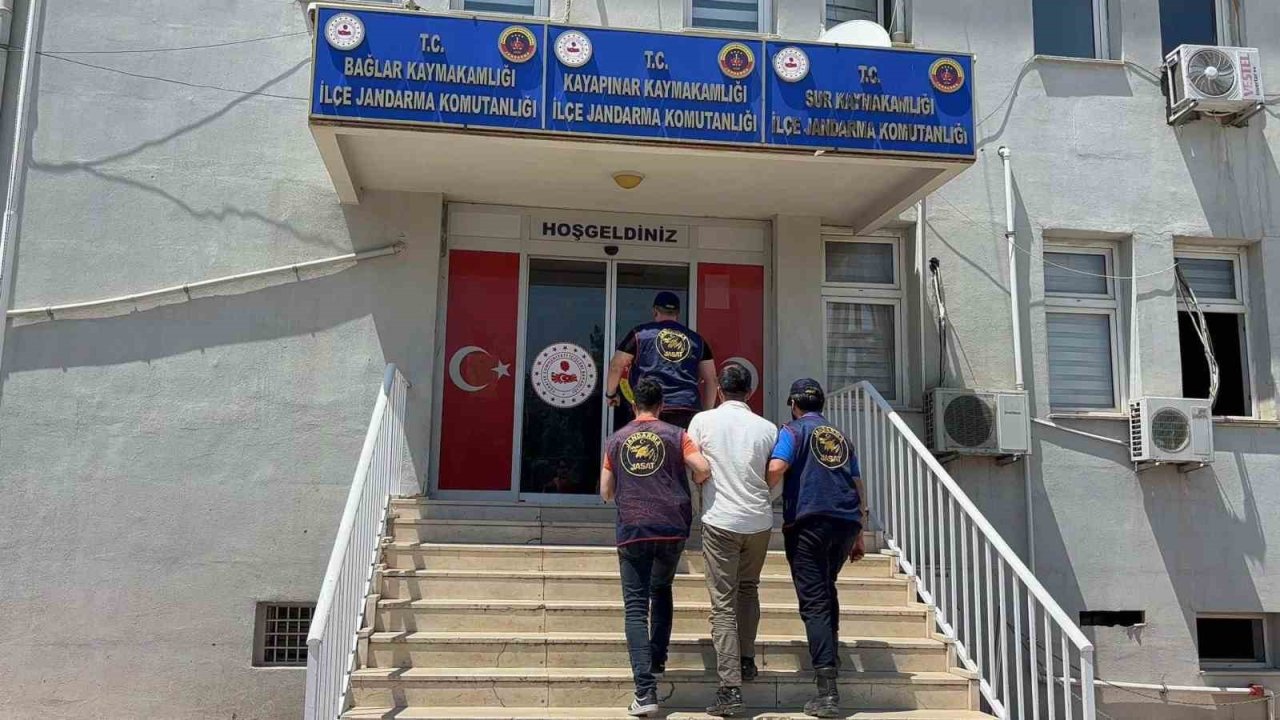 Diyarbakır’da haklarında kesinleşmiş hapis cezası bulunan 149 kişi yakalandı