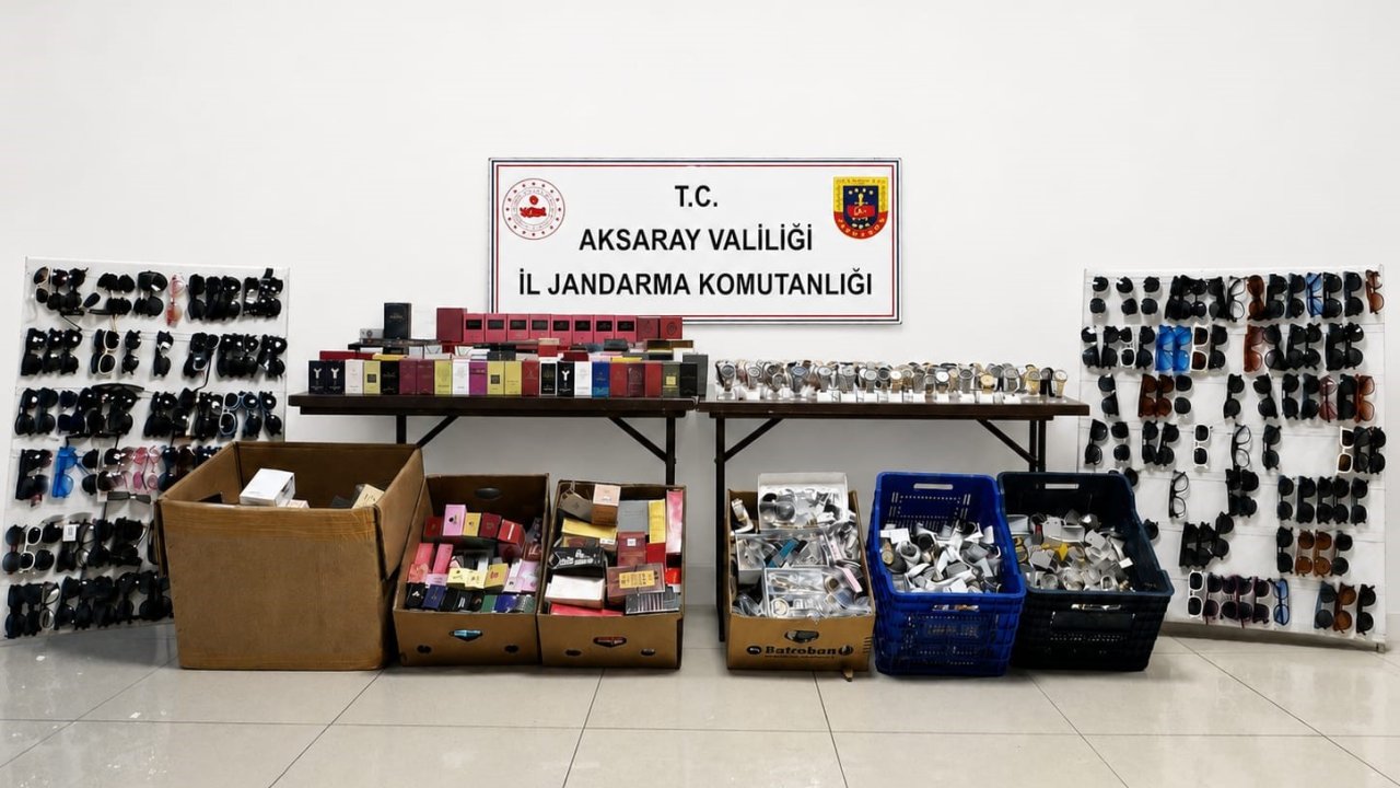 Aksaray’da 25 milyonluk kaçakçılığa jandarma darbesi