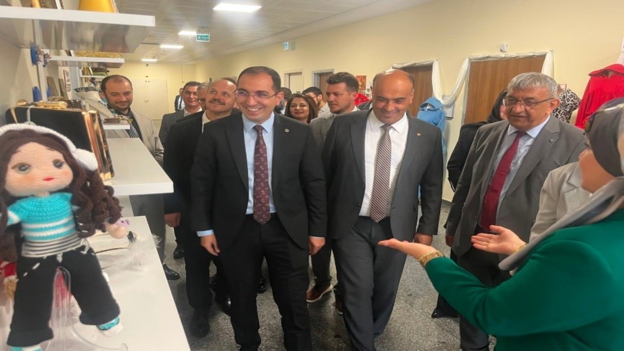 Toplum Ruh Sağlığı Merkezi kursiyerlerinin el emeği ürünleri sergilendi