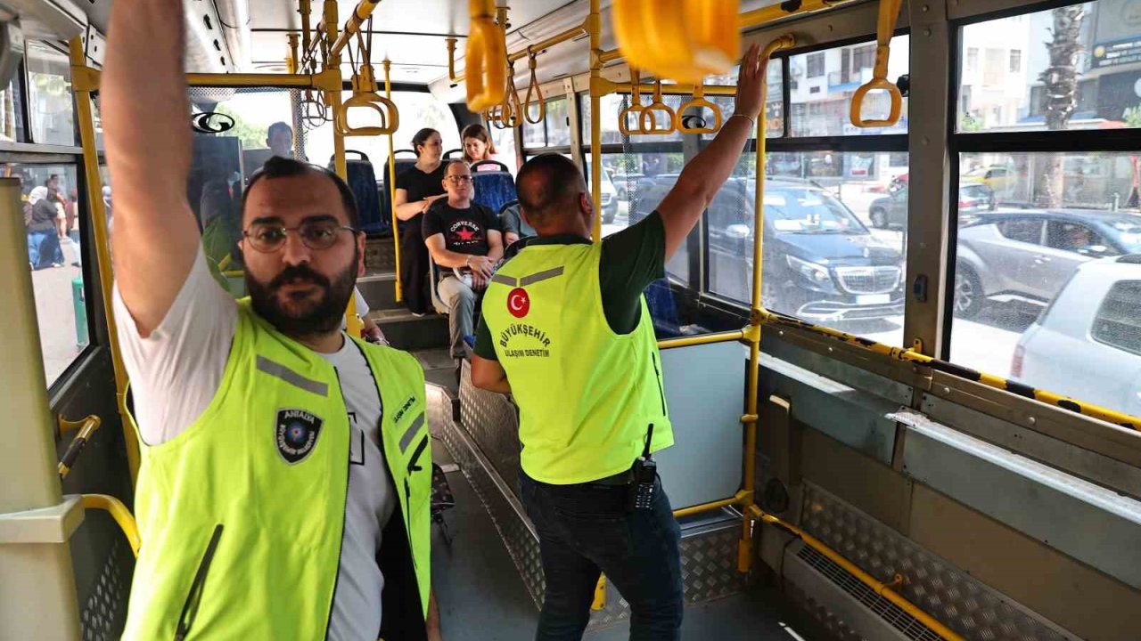 Büyükşehir’den otobüslere sıkı takip