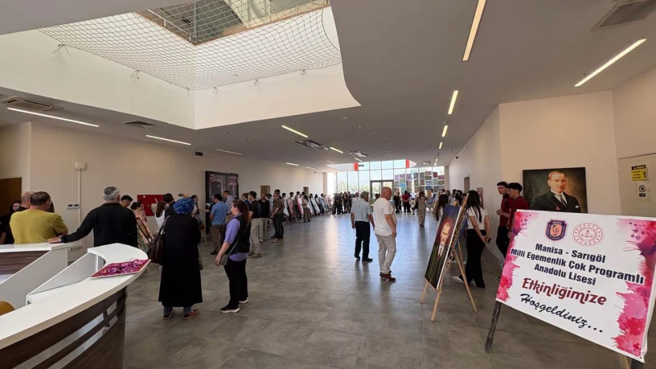 Sarıgöl’de görsel sanatlar sergisi