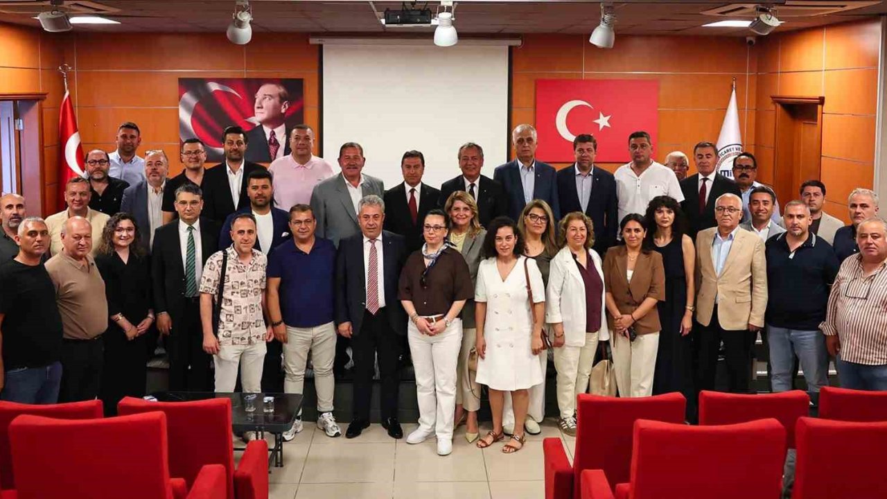 Başkan Aras sektör temsilcileriyle bir araya geldi