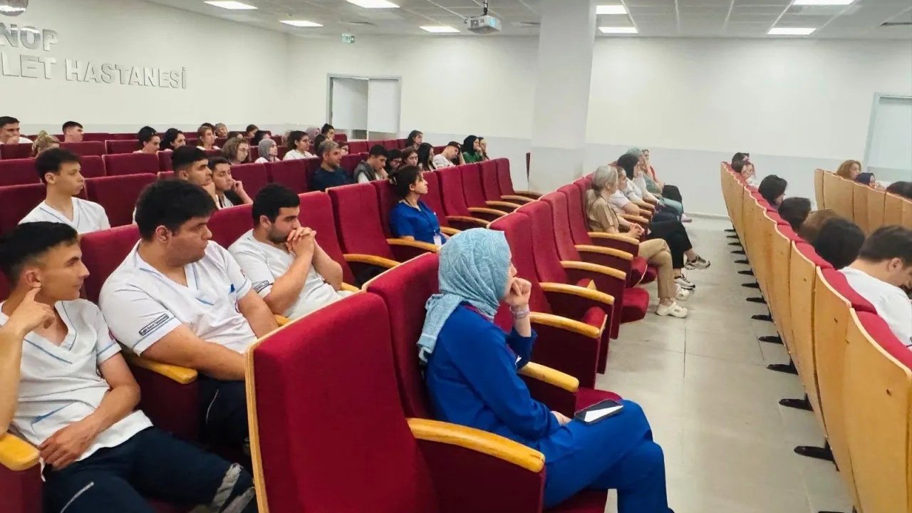 Sinop’ta sağlık bilinci için eğitim seferberliği