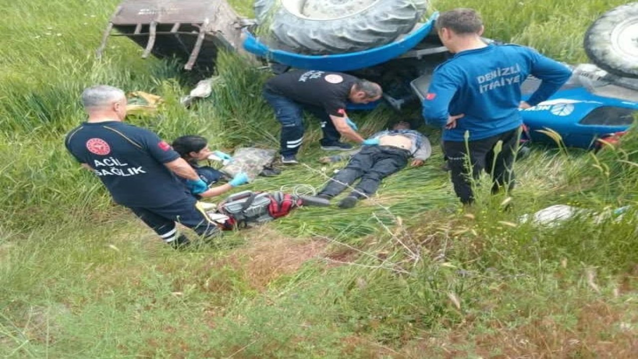 Çameli’de traktör kazasında 1 kişi hayatını kaybetti