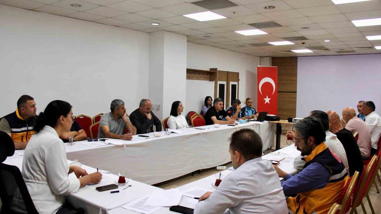 Erzincan’da Sağlık Afet Planı Tatbikatı için hazırlık toplantısı yapıldı