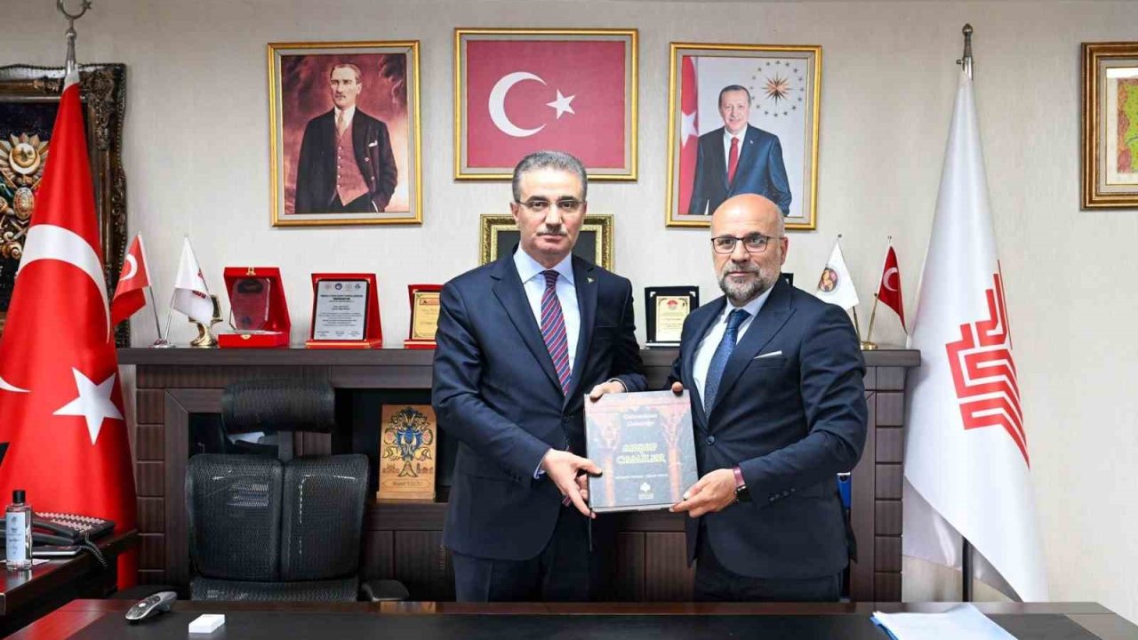 Vali Baruş’a vakıf bilgilendirmesi