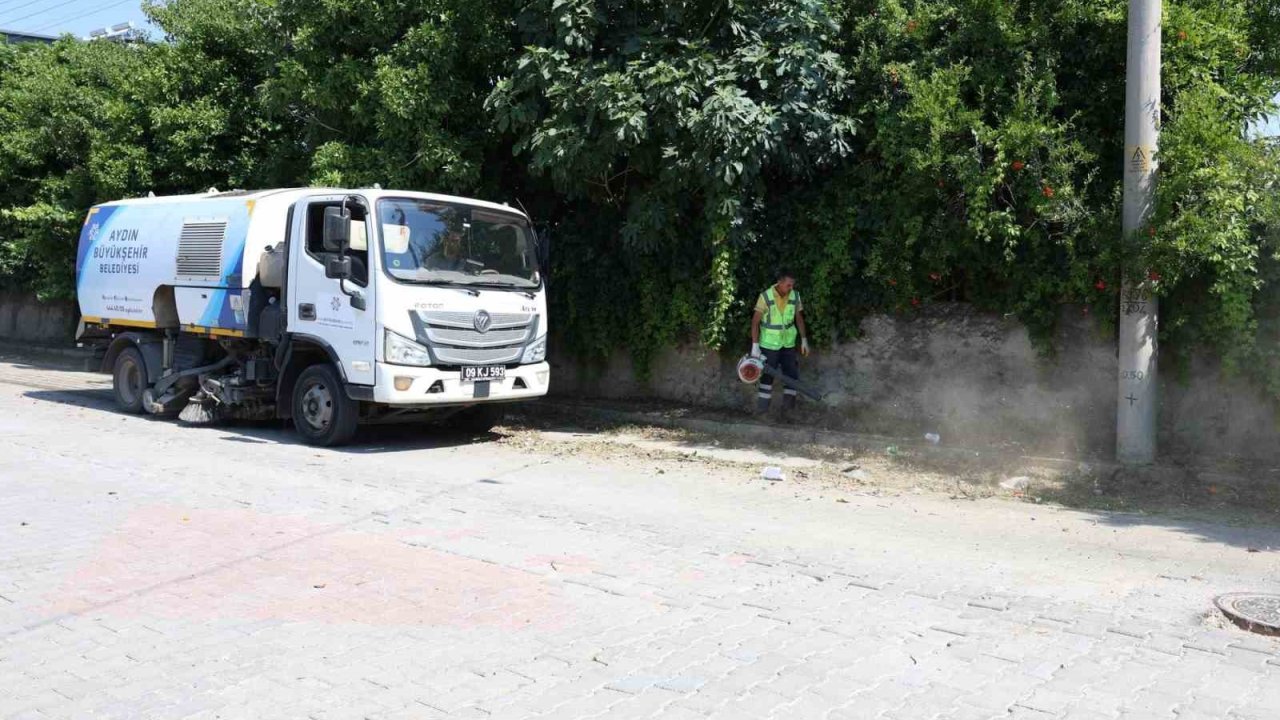 Aydın Büyükşehir Belediyesi’nin çevre düzenleme çalışmaları beğeni topladı