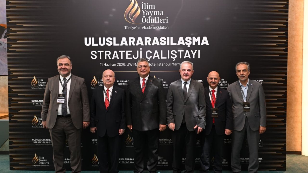 Rektör Prof. Dr. Musa Alcı, "Uluslararasılaşma Strateji Çalıştayı"na katıldı