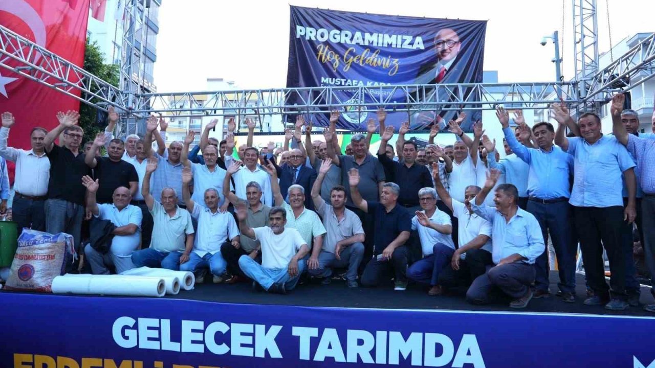 Erdemli Belediyesinden üreticilere önemli destek