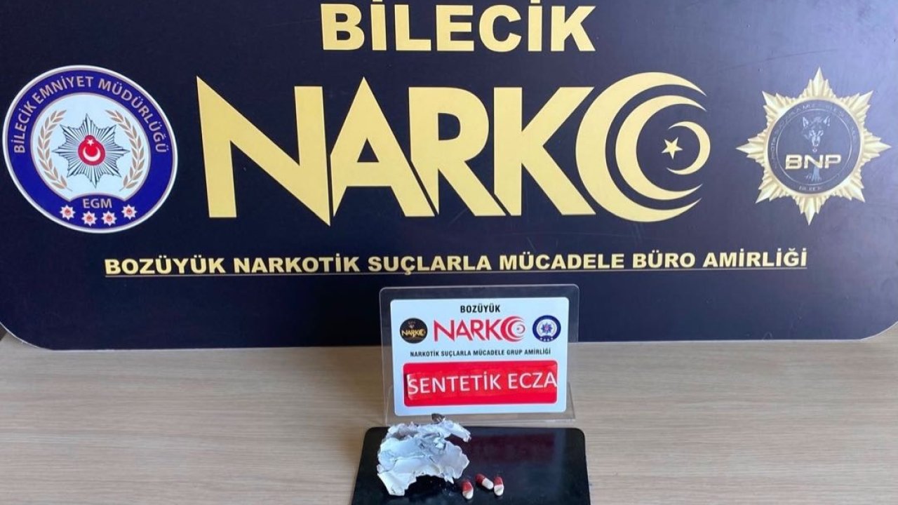 Bilecik’te ’Lyrica’ adı verilen uyuşturucu madde ele geçirildi