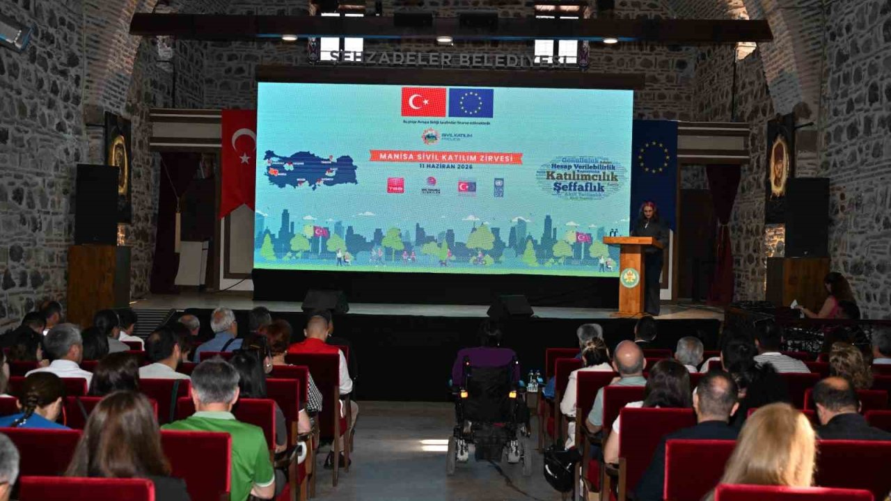 Manisa Sivil Katılım Zirvesi düzenlendi