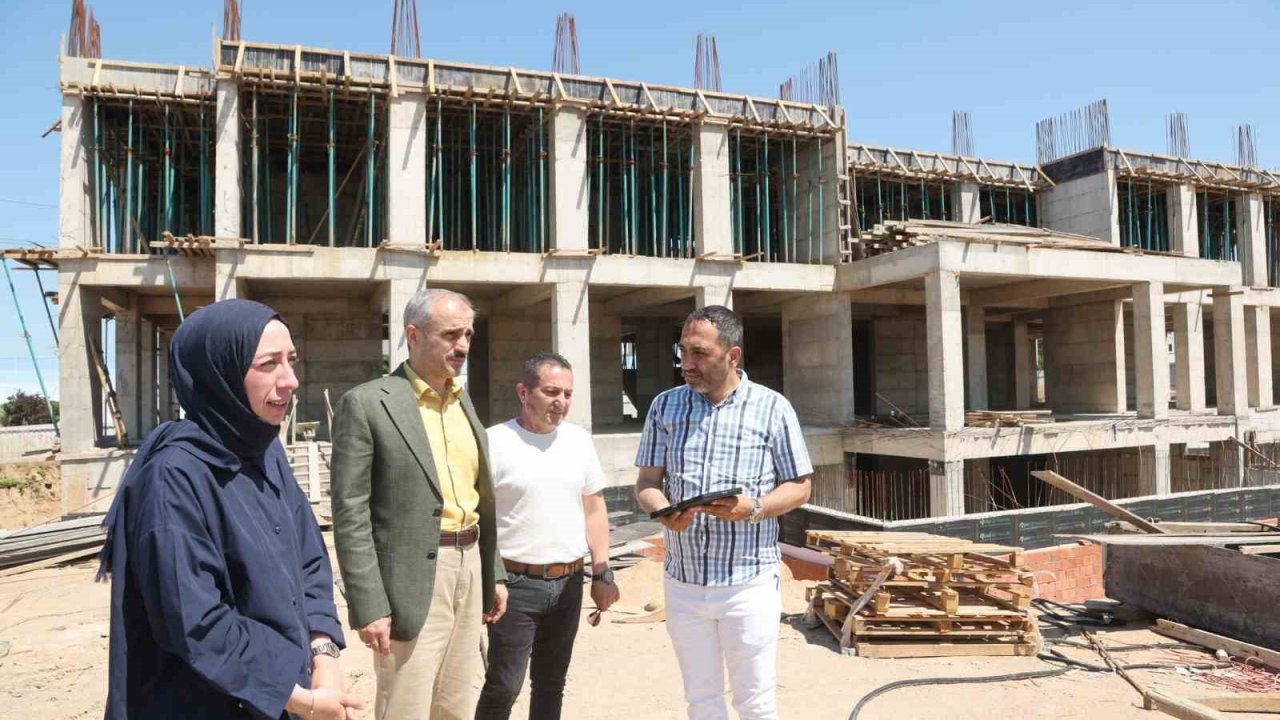 Çayırova’da yapımı süren meslek lisesi eğitim altyapısını güçlendirecek