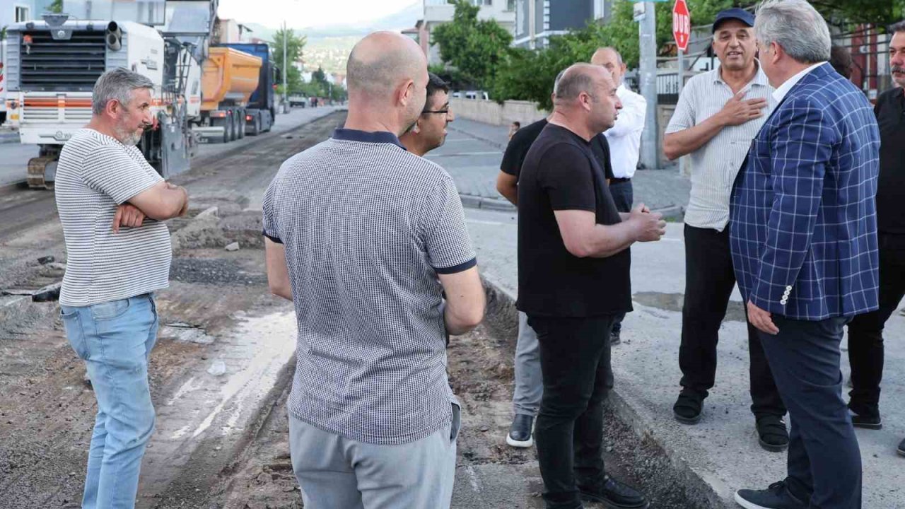 Osmanlı mahallesinin yolları ve çehresi yenileniyor