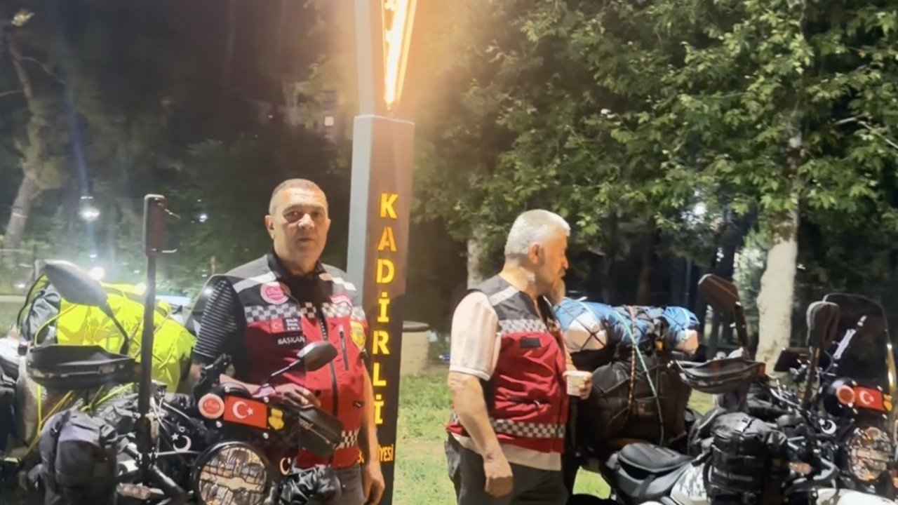 Osmaniye’den Moğolistan’a 15 bin kilometrelik motosiklet yolculuğu