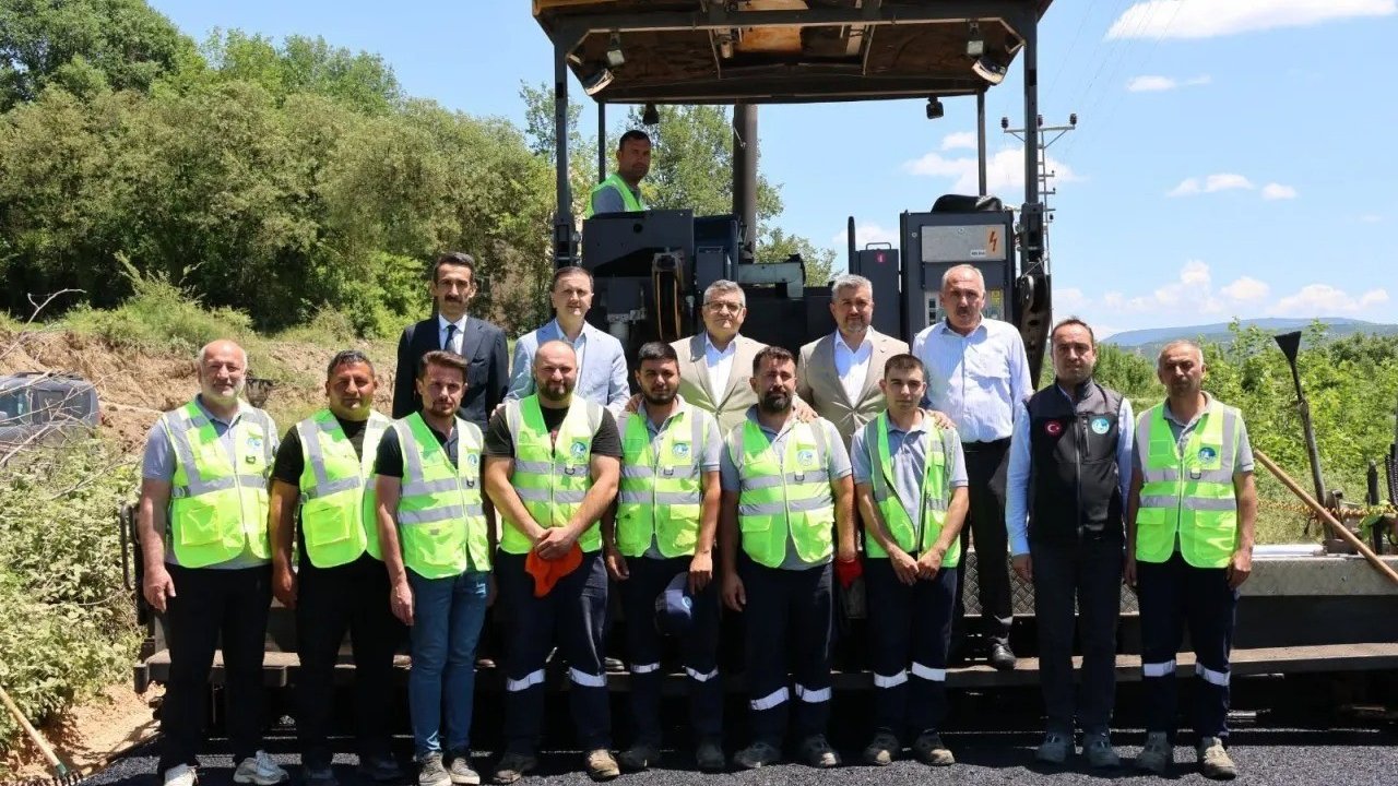 Sinop’ta asfalt sezonu başladı