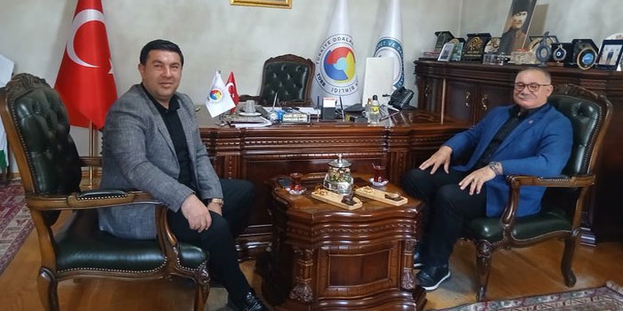 Kars İl Genel Meclis Başkanı Arslan, Başkan Bozan ile Bir Araya Geldi