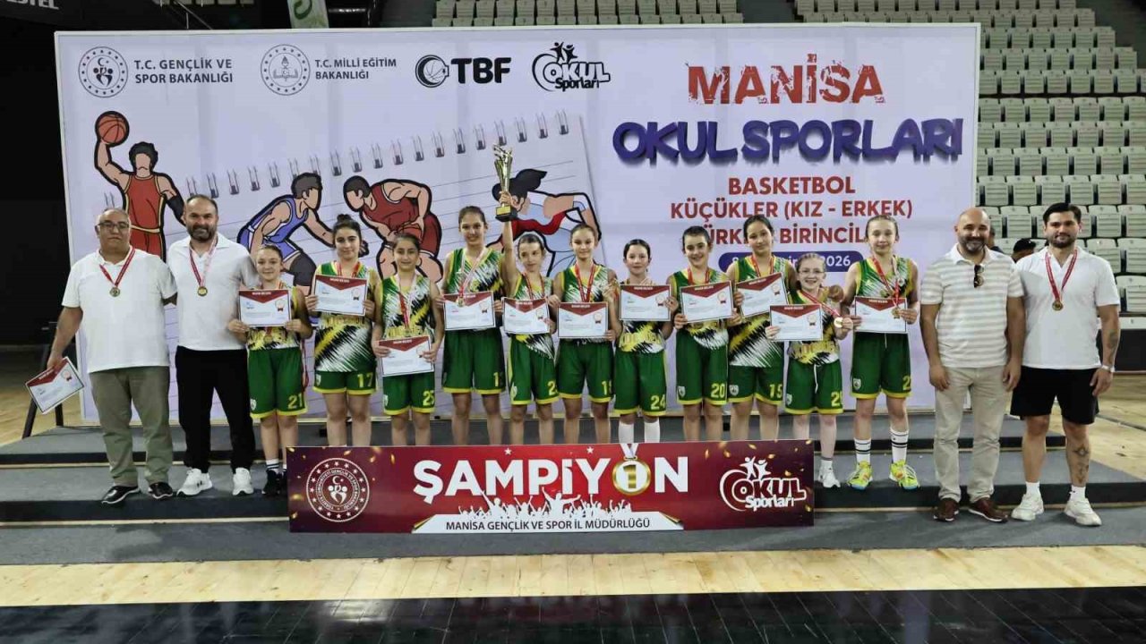 Basketbolun geleceği Manisa’da parladı